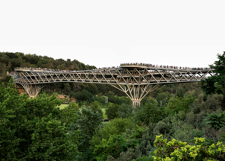 Tabiat Yaya Köprüsü  Diba Tensile Architecture ile ilgili görsel sonucu