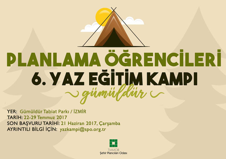 Planlama Öğrencileri 6. Yaz Eğitim Kampı Başvuruları Başladı Planlama Öğrencileri 6. Yaz Eğitim Kampı Başvuruları Başladı