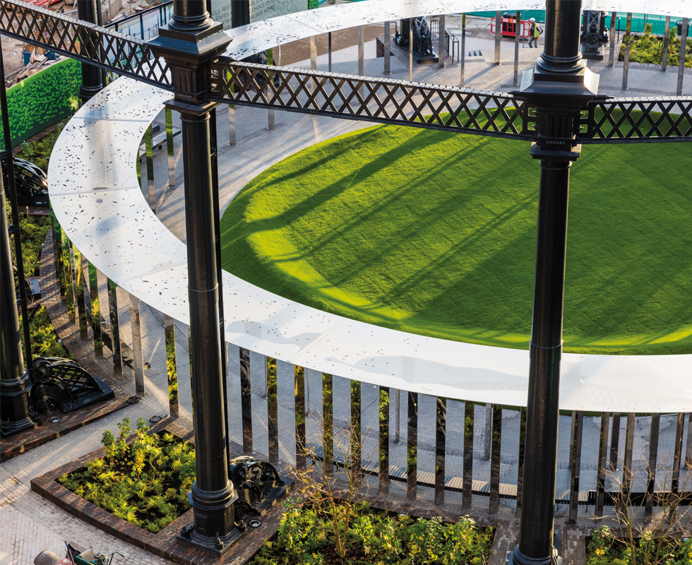 gasholder from-top