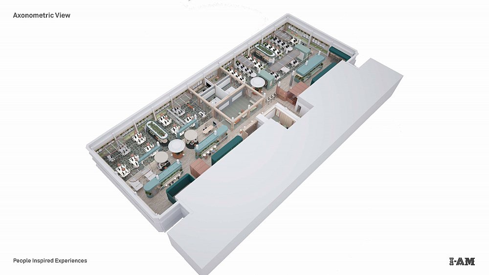 FORD OTOSAN BOYAHANE OFFICE DRW AXONOMETRIC VIEW