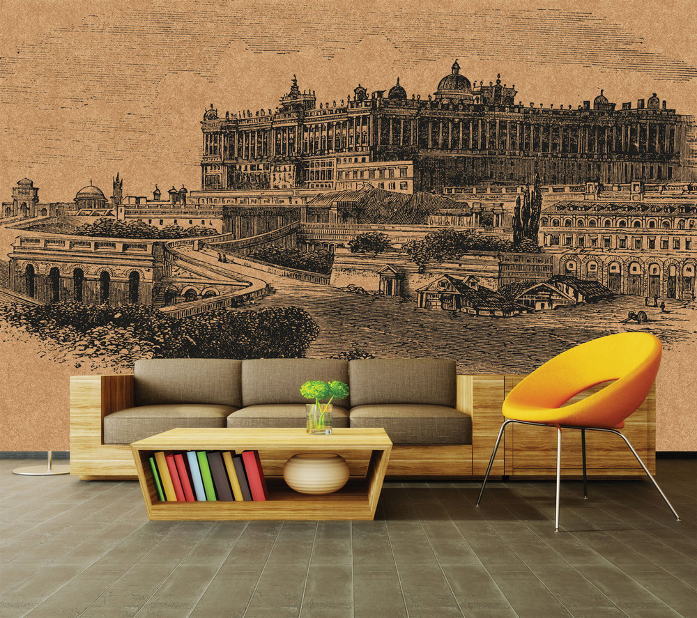 HD Walls Fiona Metallic Duvar Kağıdı