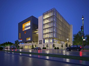 1. Ödül, Adana Ticaret Odası Hizmet Binası Mimari Proje Yarışması