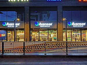 Avansas Zincir Mağazalar Tasarımı