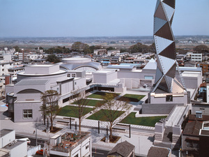 02,-Overall-view-from-south,-Art-Tower-MITO-(1990),-Yasuhiro-ISHIMOTO.jpg