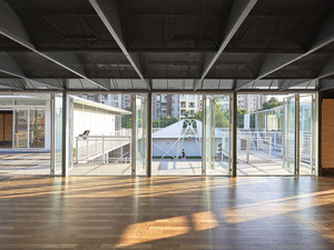 A33 view from drinking area interior to basketball stand.jpg