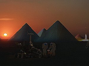 Halk Ödülü, Mars Gezegeninde Buzul Piramitler Şehri