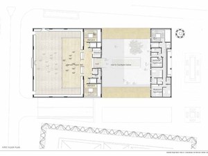 First floor plan, T®John McAslan + Partners730.jpg