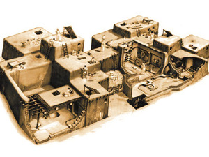 02-Çatalhöyük toprak evler.jpg
