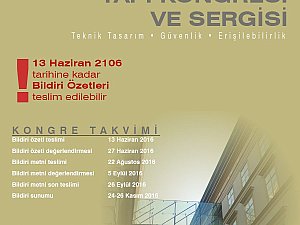3. Ulusal Yapı Kongresi - Bildiri Özetleri