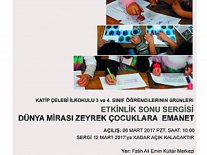 “DÜNYA MİRASI ZEYREK ÇOCUKLARA EMANET” SERGİSİ İSTANBULLULARLA BULUŞUYOR