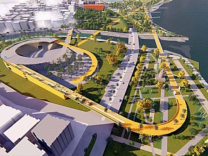 Tevfik Sırrı Gür Stadyumu ile Çamlıbel Limanı Arası Kıyı Ve Rekreasyon Düzenlemesi Fikir Projesi