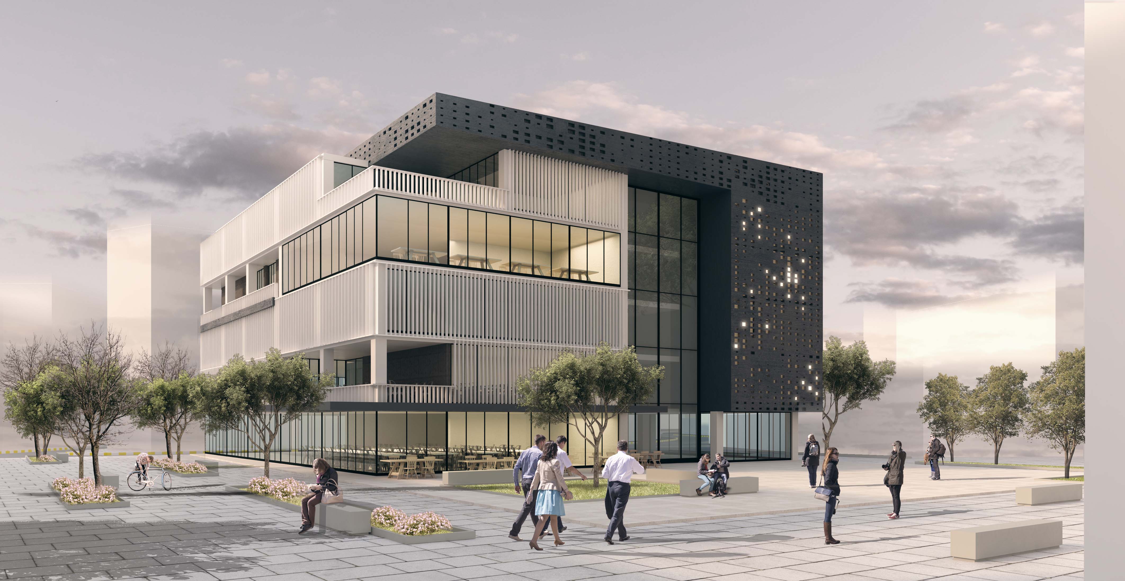 Визуализация набережной. Рендеры набережной 3д макс. Вдоль здания. Современная деревянная архитектура. Буэнос айрес жилой комплекс.