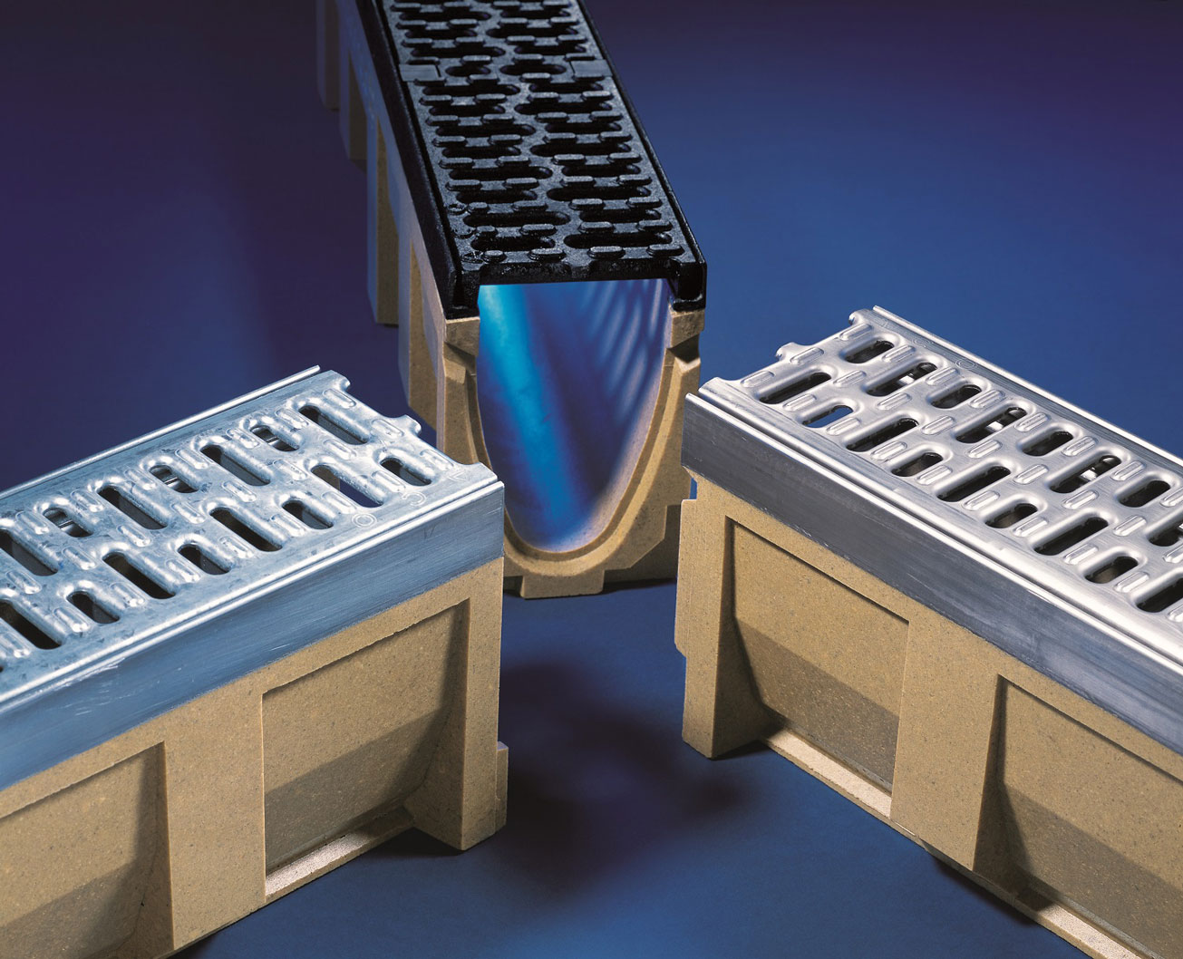 Замена лотков ливневой канализации 95 фото