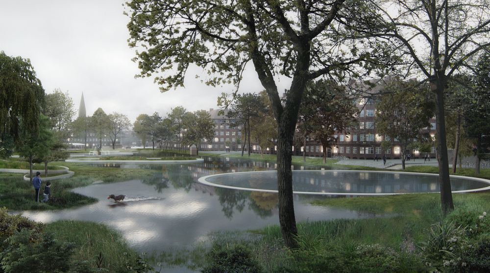 SLA Hans Tavsens Park Flood