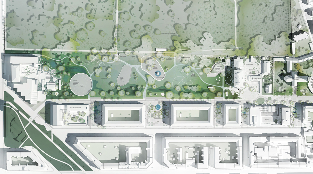 SLA Hans Tavsens Park Plan