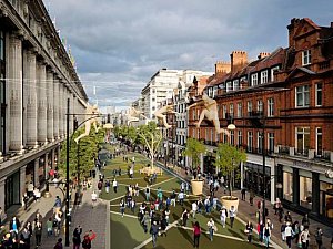 Oxford Caddesi İçin Yayalaştırma Çalışmaları Başlıyor