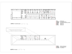 5 The sixth floor plan and the roof plan 六层平面图、屋顶平面图.jpg