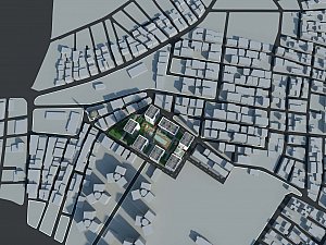 Başak Şişecam Sitesi Cephe ve Peyzaj Projesi