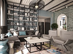 Batumda bir Loft Daire