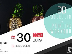 3B Modelleme ve Baskı Eğitimi