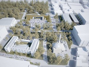 2. Ödül, Akhisar Eski Belediye Meydanı ve Yakın Çevresi Ulusal Mimarlık ve Kentsel Tasarım Fikir Yarışması 
